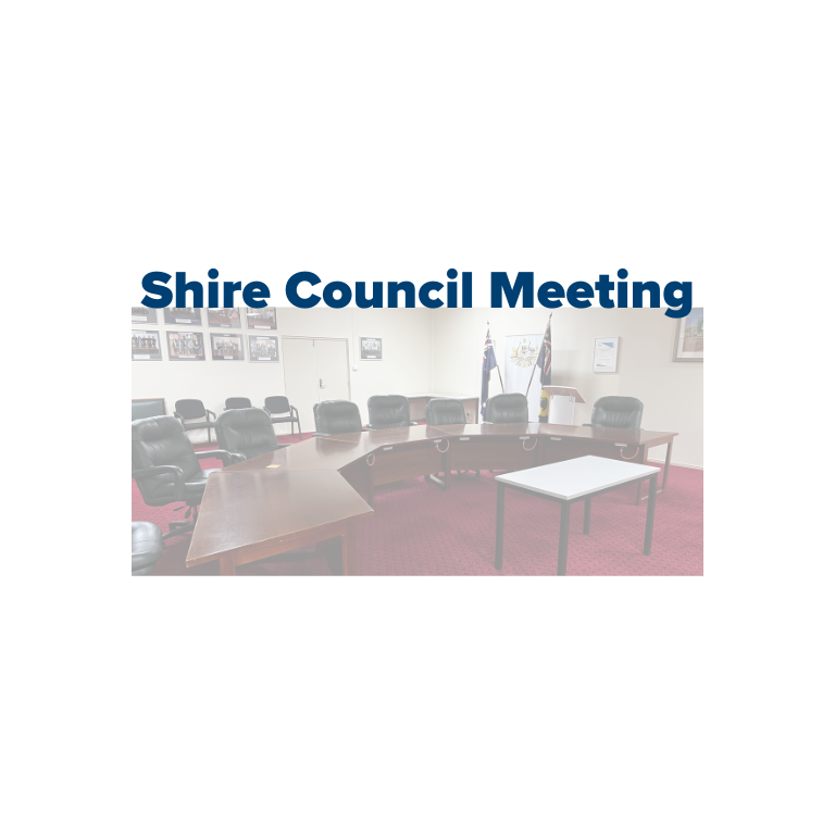 Shire of Yilgarn Council Meeting 2025