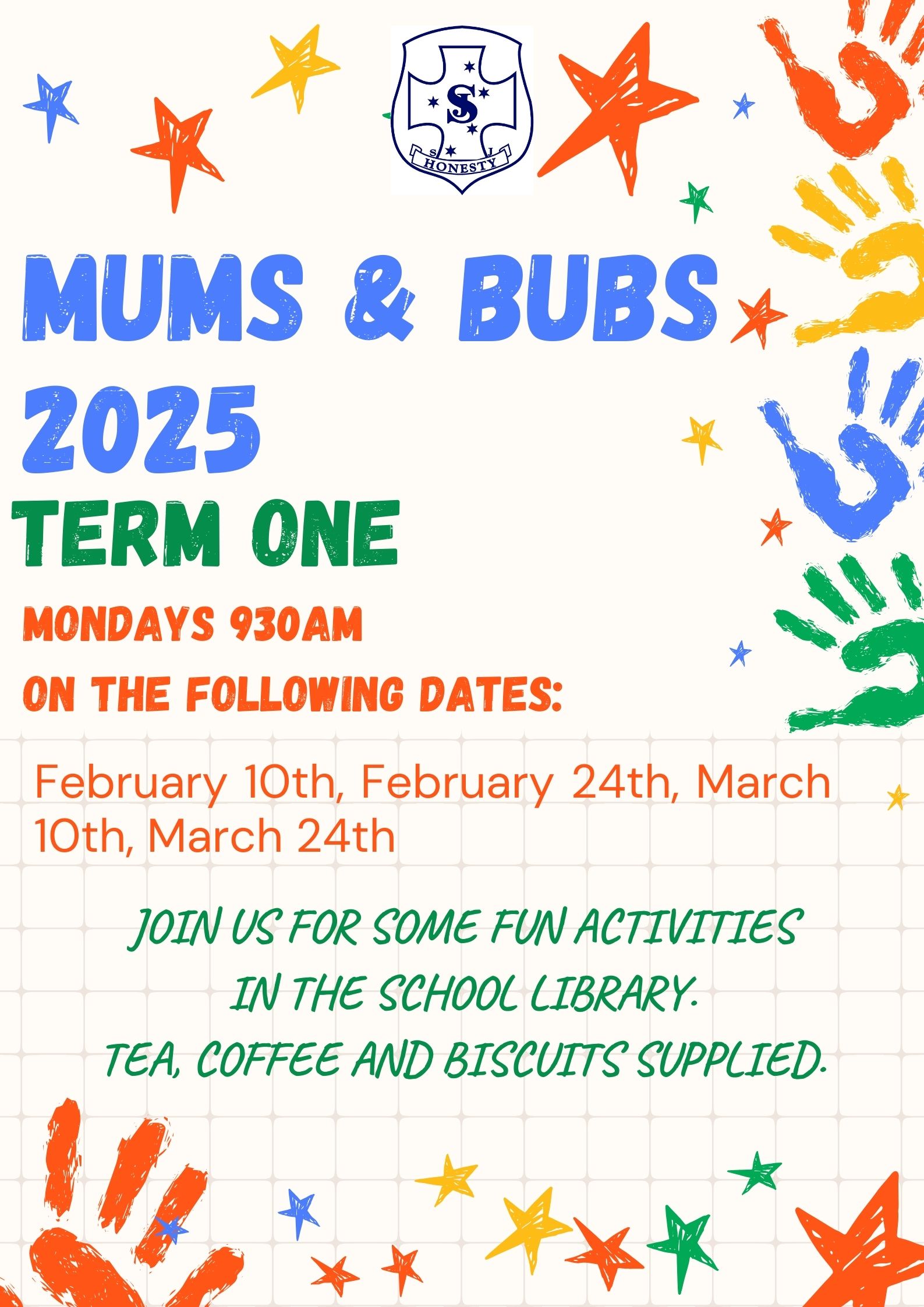 St Joseph's Primary School - Mums & Bubs